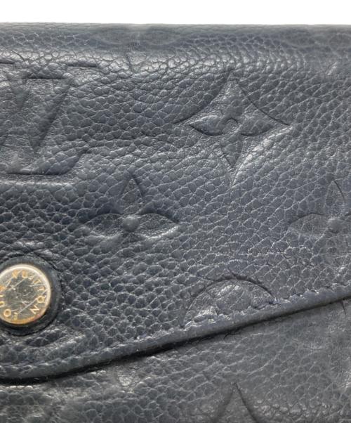 LOUIS VUITTON（ルイ ヴィトン）LOUIS VUITTON (ルイ ヴィトン) 長財布 / ポルトフォイユ・キュリユーズ ネイビーの古着・服飾アイテム