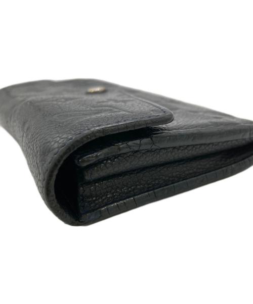 LOUIS VUITTON（ルイ ヴィトン）LOUIS VUITTON (ルイ ヴィトン) 長財布 / ポルトフォイユ・キュリユーズ ネイビーの古着・服飾アイテム