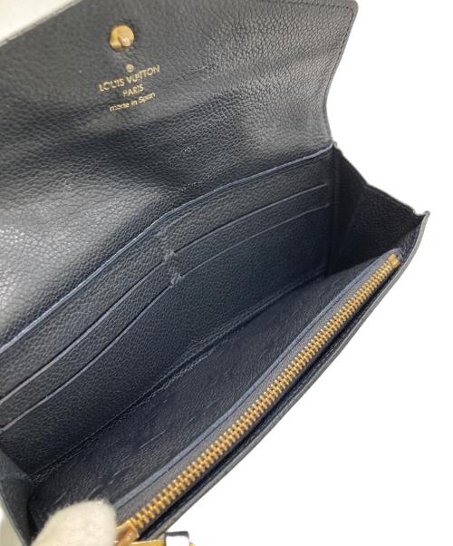 LOUIS VUITTON（ルイ ヴィトン）LOUIS VUITTON (ルイ ヴィトン) 長財布 / ポルトフォイユ・キュリユーズ ネイビーの古着・服飾アイテム