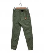 GRAMICCIグラミチ）の古着「メンズストレッチリップストップNNジョグパンツオッシュマンズ」｜グリーン