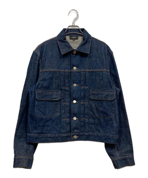 A.P.C.（アーペーセー）A.P.C. (アーペーセー) セカンドタイプ デニムジャケット インディゴ サイズ:2の古着・服飾アイテム