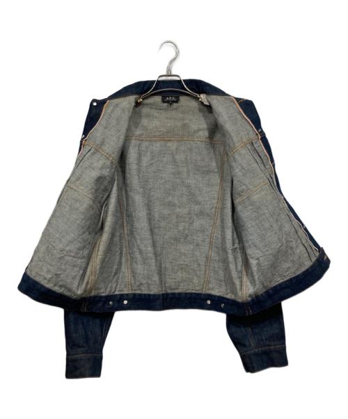 A.P.C.（アーペーセー）A.P.C. (アーペーセー) セカンドタイプ デニムジャケット インディゴ サイズ:2の古着・服飾アイテム