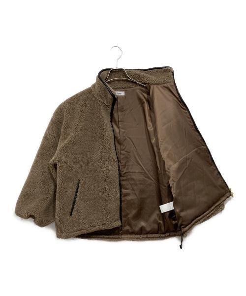 lahutte（ラユット）lahutte (ラユット) ウール混ボアジャケット ブラウン サイズ:Fの古着・服飾アイテム