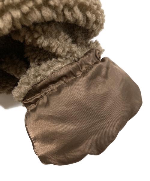 lahutte（ラユット）lahutte (ラユット) ウール混ボアジャケット ブラウン サイズ:Fの古着・服飾アイテム