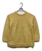 JOURNAL STANDARD relumeジャーナルスタンダード レリューム）の古着「ネパールハンドニット求心プルオーバー」｜イエロー