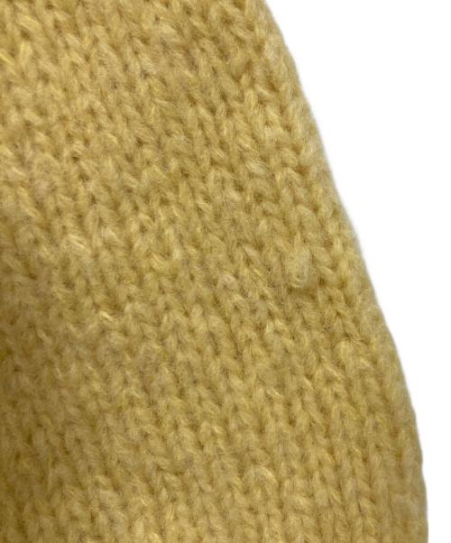 JOURNAL STANDARD relume（ジャーナルスタンダード レリューム）JOURNAL STANDARD relume (ジャーナルスタンダード レリューム) ネパールハンドニット求心プルオーバー イエロー サイズ:Fの古着・服飾アイテム