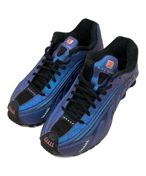 NIKE（ナイキ）NIKE (ナイキ) SHOX R4 METALLIC SILVER ブルー サイズ:24.0の古着・服飾アイテム