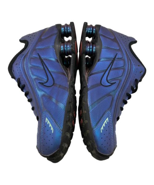 NIKE（ナイキ）NIKE (ナイキ) SHOX R4 METALLIC SILVER ブルー サイズ:24.0の古着・服飾アイテム