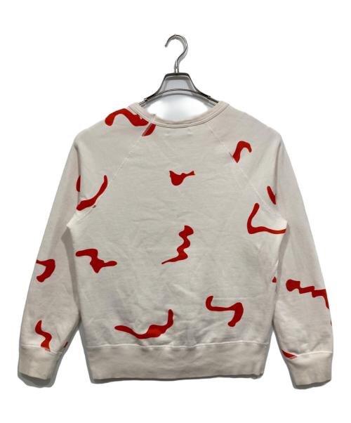 Acne studios（アクネ ストゥディオス）ACNE STUDIOS (アクネ ストゥディオス) COLLEGE CAMO カレッジカモ スウェット ベージュ サイズ:Mの古着・服飾アイテム