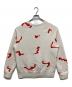 ACNE STUDIOS (アクネ ストゥディオス) COLLEGE CAMO カレッジカモ スウェット ベージュ サイズ:M：5000円