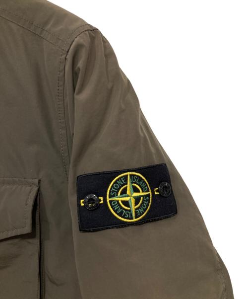 STONE ISLAND（ストーンアイランド）STONE ISLAND (ストーンアイランド) MICRO REPS DOWN マイクロレップスダウン レーヤードジャケット オリーブ サイズ:Mの古着・服飾アイテム