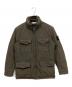 STONE ISLAND（ストーンアイランド）の古着「MICRO REPS DOWN マイクロレップスダウン レーヤードジャケット」｜オリーブ