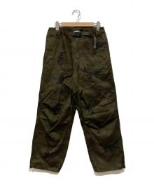 GRAMICCI×BEAMS（グラミチ×ビームス）の古着「別注 カモ オーバーパンツカーゴパンツ」｜グリーン
