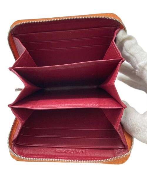 J&M DAVIDSON（ジェイ＆エム デヴィッドソン）J&M DAVIDSON (ジェイ＆エム デヴィッドソン) コインケース オレンジの古着・服飾アイテム