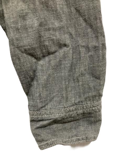 Joe McCOY（ジョーマッコイ）Joe McCOY (ジョーマッコイ) ワークシャツ グレー サイズ:16の古着・服飾アイテム