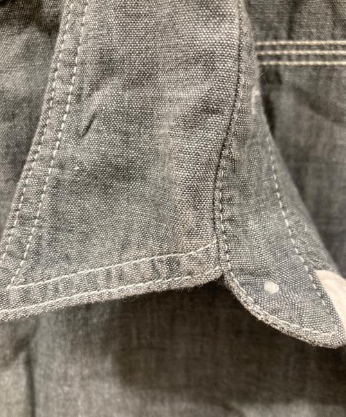 Joe McCOY（ジョーマッコイ）Joe McCOY (ジョーマッコイ) ワークシャツ グレー サイズ:16の古着・服飾アイテム