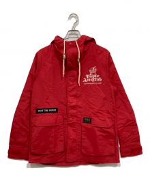 TRIPLE ACE CLUB（トルプルエースクラブ）の古着「マウンテンパーカー」｜レッド