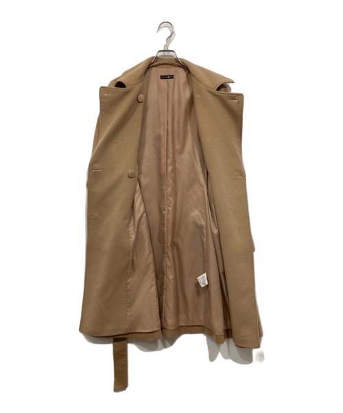 TAKASHIMAYA（高島屋）TAKASHIMAYA (高島屋) カシミヤコート ベージュ サイズ:Lの古着・服飾アイテム