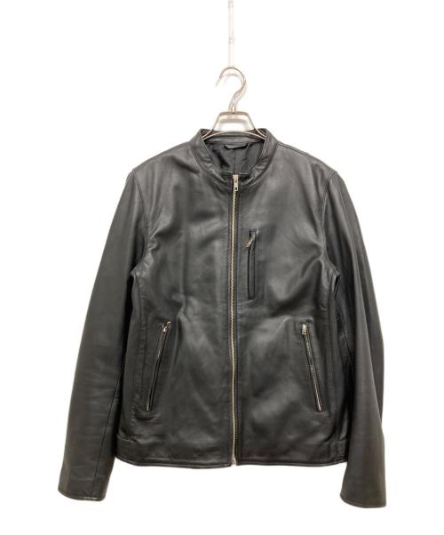 JOURNAL STANDARD（ジャーナルスタンダード）JOURNAL STANDARD (ジャーナルスタンダード) ラムレザージャケット ブラック サイズ:Lの古着・服飾アイテム