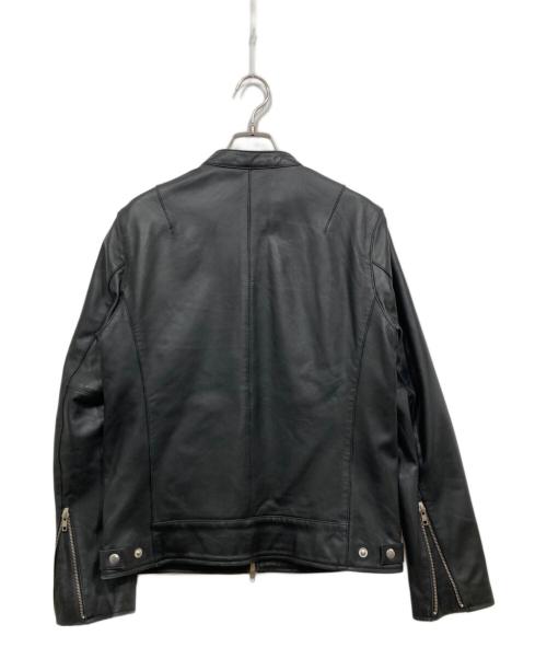 JOURNAL STANDARD（ジャーナルスタンダード）JOURNAL STANDARD (ジャーナルスタンダード) ラムレザージャケット ブラック サイズ:Lの古着・服飾アイテム