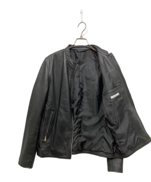 JOURNAL STANDARD（ジャーナルスタンダード）JOURNAL STANDARD (ジャーナルスタンダード) ラムレザージャケット ブラック サイズ:Lの古着・服飾アイテム