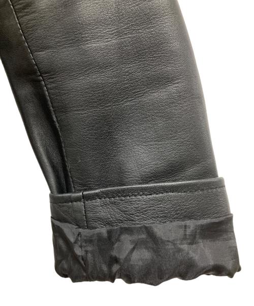 JOURNAL STANDARD（ジャーナルスタンダード）JOURNAL STANDARD (ジャーナルスタンダード) ラムレザージャケット ブラック サイズ:Lの古着・服飾アイテム