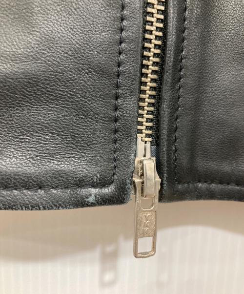 JOURNAL STANDARD（ジャーナルスタンダード）JOURNAL STANDARD (ジャーナルスタンダード) ラムレザージャケット ブラック サイズ:Lの古着・服飾アイテム