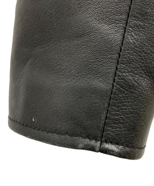 JOURNAL STANDARD（ジャーナルスタンダード）JOURNAL STANDARD (ジャーナルスタンダード) ラムレザージャケット ブラック サイズ:Lの古着・服飾アイテム