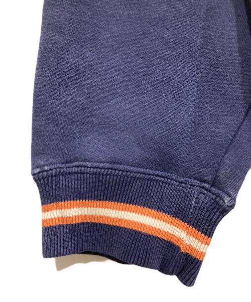 stussy（ステューシー）stussy (ステューシー) ロゴ刺繍クルーネックスウェット ネイビー サイズ:Sの古着・服飾アイテム