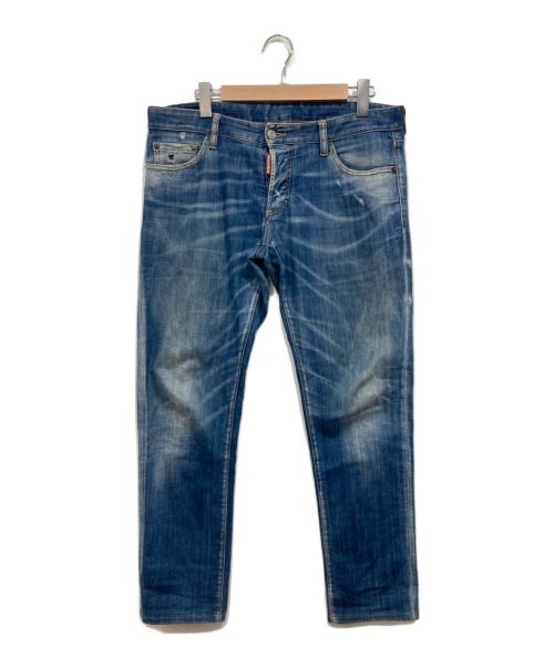 DSQUARED2（ディースクエアード）DSQUARED2 (ディースクエアード) デニムパンツ ブルー サイズ:50の古着・服飾アイテム