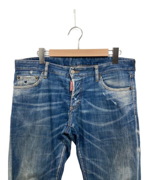 DSQUARED2（ディースクエアード）DSQUARED2 (ディースクエアード) デニムパンツ ブルー サイズ:50の古着・服飾アイテム