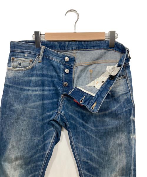 DSQUARED2（ディースクエアード）DSQUARED2 (ディースクエアード) デニムパンツ ブルー サイズ:50の古着・服飾アイテム