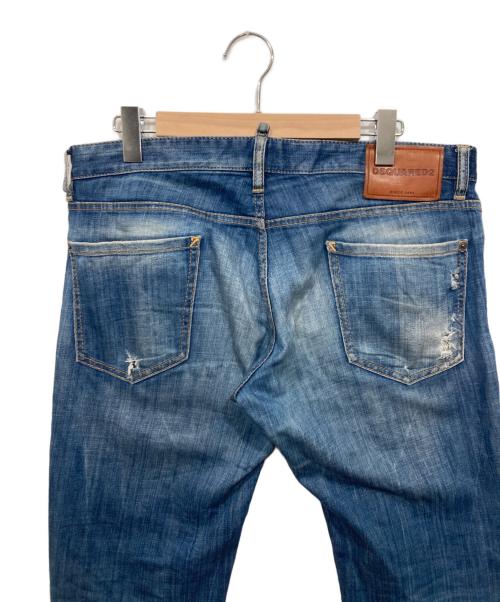 DSQUARED2（ディースクエアード）DSQUARED2 (ディースクエアード) デニムパンツ ブルー サイズ:50の古着・服飾アイテム