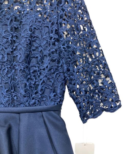 KETTY（ケティ）KETTY (ケティ) レース切替ドレス ネイビー サイズ:1の古着・服飾アイテム