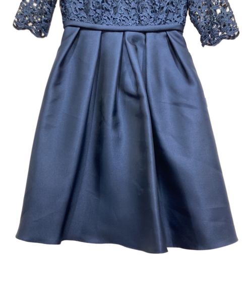 KETTY（ケティ）KETTY (ケティ) レース切替ドレス ネイビー サイズ:1の古着・服飾アイテム