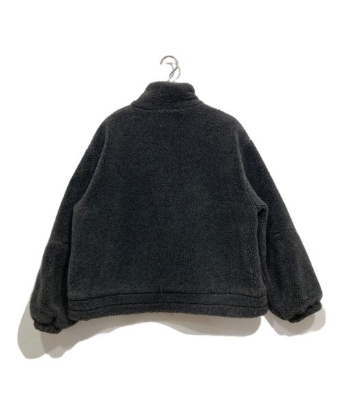 SLOBE IENA（スローブ イエナ）SLOBE IENA (スローブ イエナ) ウール混ボアスタンドコクーンブルゾン ジャケット グレー サイズ:36の古着・服飾アイテム