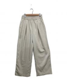 JOURNAL STANDARD（ジャーナルスタンダード）の古着「コーデュロイワイドパンツ」｜アイボリー