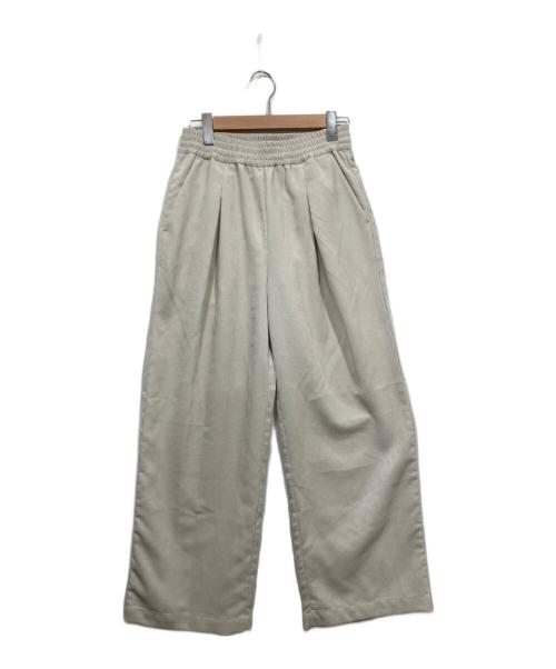 JOURNAL STANDARD（ジャーナルスタンダード）JOURNAL STANDARD (ジャーナルスタンダード) コーデュロイワイドパンツ アイボリー サイズ:38の古着・服飾アイテム