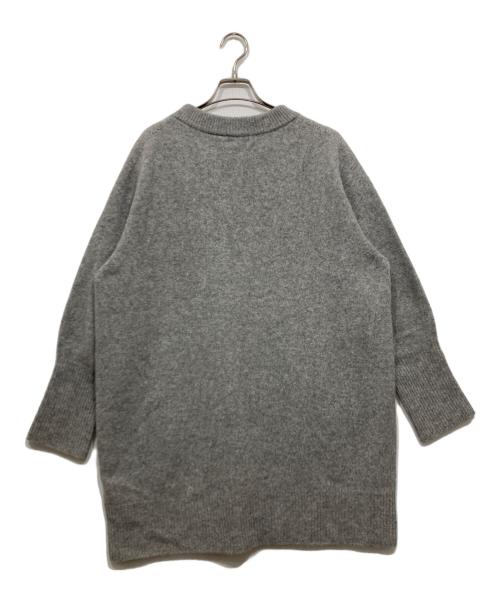 IENA（イエナ）IENA (イエナ) ウールカシミヤ チュニックワンピース グレー サイズ:freeの古着・服飾アイテム