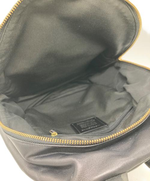 COACH（コーチ）COACH (コーチ) リュック ブラウン×ブラックの古着・服飾アイテム