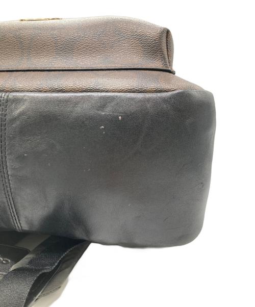 COACH（コーチ）COACH (コーチ) リュック ブラウン×ブラックの古着・服飾アイテム