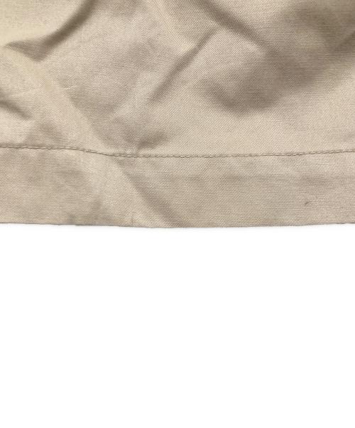 BABYLONE（バビロン）BABYLONE (バビロン) ウェザータックワイドパンツ ベージュ サイズ:38の古着・服飾アイテム