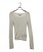 Calvin Kleinカルバンクライン）の古着「スリムクロップドセーター」｜ホワイト