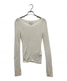 Calvin Klein（カルバンクライン）の古着「スリムクロップドセーター」｜ホワイト