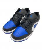 NIKEナイキ）の古着「Air Jordan 1 Low NIKE メンズ ブルー×ブラック / ナイキ エアジョーダン1 ロー 