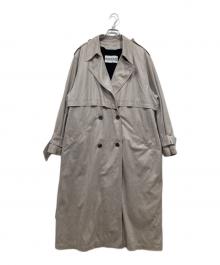 PERVERZE（パーバーズ）の古着「ラージダブルブレストコート / Large Double Brest Coat」｜グレー