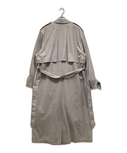 PERVERZE（パーバーズ）PERVERZE (パーバーズ) ラージダブルブレストコート / Large Double Brest Coat グレー サイズ:Freeの古着・服飾アイテム