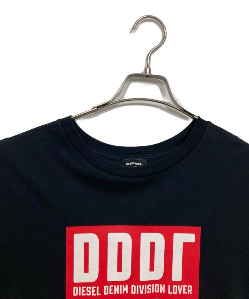 DIESEL（ディーゼル）DIESEL (ディーゼル) Tシャツ ブラック サイズ:Lの古着・服飾アイテム