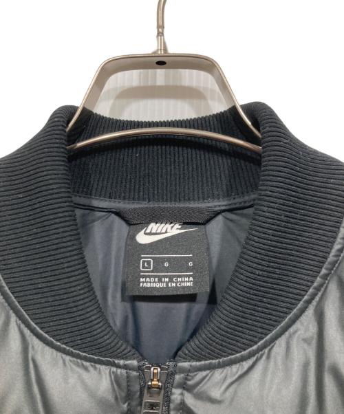NIKE（ナイキ）NIKE (ナイキ) ダウンジャケット ブラック サイズ:Lの古着・服飾アイテム