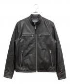 MICHAEL KORSマイケル・コース）の古着「シングルレザーライダースジャケット」｜ブラウン